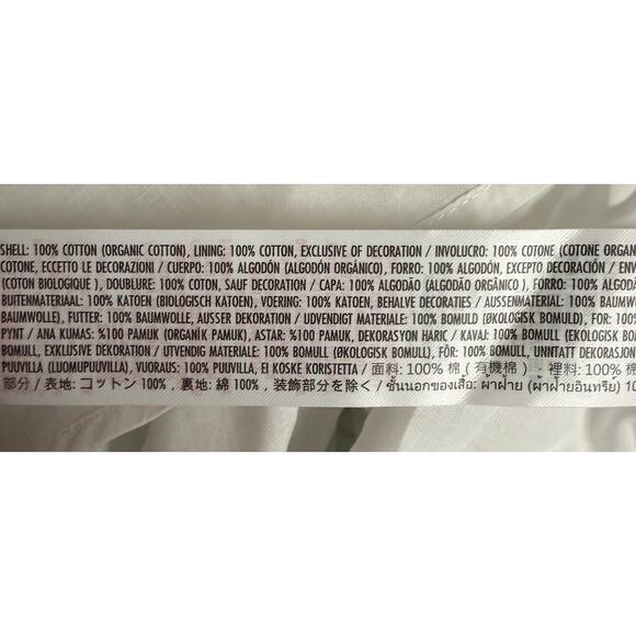 Disney Girls A-Line Dresss Size 5 6 White Stripe Stitch Sundress Ruffle NWT New - Picture 8 of 9